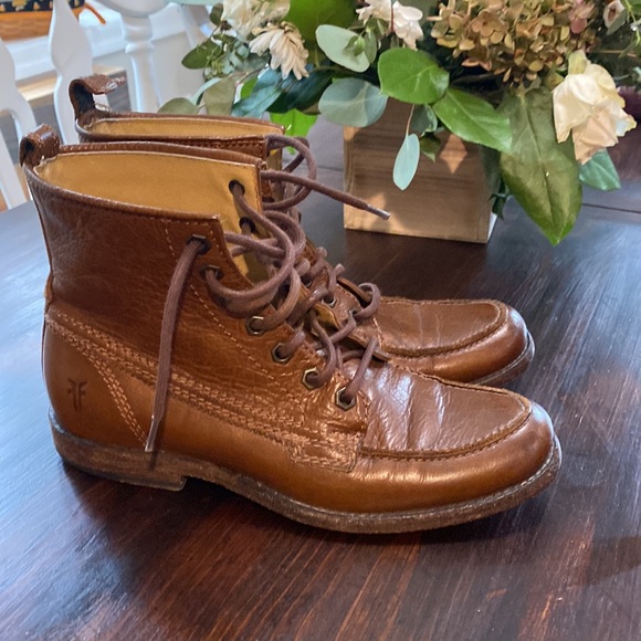 Frye lace up ankle boots - Picture 5 of 8